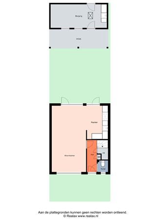 Floorplan - Zuiderzeelaan 42, 3752 TD Bunschoten-Spakenburg